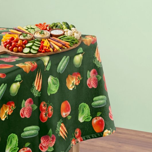 Muster für Obst und Gemüse Tischdecke