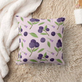 Muster für Obstkörbe - Blaubeeren Kissen