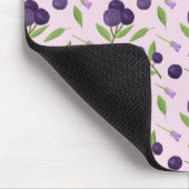 Muster für Obstkörbe - Blaubeeren Mousepad (Ecke)