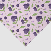 Muster für Obstkörbe - Blaubeeren Seidenpapier (Ausschnitt)