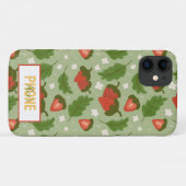 Muster für Obstkörbe - Erdbeeren Case-Mate iPhone Hülle (Rückseite (Horizontal))