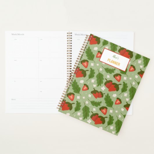 Muster für Obstkörbe - Erdbeeren Planer (Anzeige)