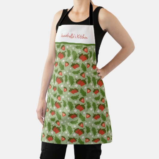 Muster für Obstkörbe - Erdbeeren Schürze (InSitu)