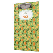 Muster für Obstkörbe - Orangen Klemmbrett (Links)