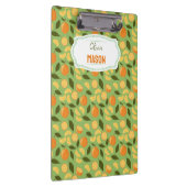 Muster für Obstkörbe - Orangen Klemmbrett (Rechts)