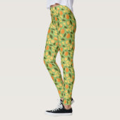Muster für Obstkörbe - Orangen Leggings (Links)