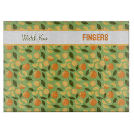 Muster für Obstkörbe - Orangen Schneidebrett