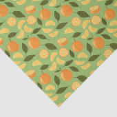 Muster für Obstkörbe - Orangen Seidenpapier (Ausschnitt)