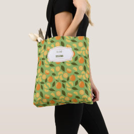 Muster für Obstkörbe - Orangen Tasche