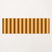 Muster für orange braune Streifen Yogamatte (Rückseite (Horizontal))