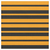 Muster für orange schwarze Streifen Stoff (Nahaufnahme)
