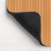 Muster für orange vertikale Streifen Mousepad (Ecke)