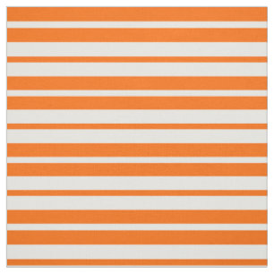 Muster für orange weiße Streifen Stoff