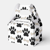 Muster für Paare und Knochen Geschenkschachtel (Rückseite)