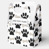 Muster für Paare und Knochen Geschenkschachtel (Geöffnet)