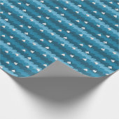 Muster für Papierboote Geschenkpapier (Ecke)