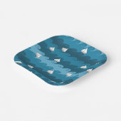 Muster für Papierboote Pappteller (Gewinkelt)