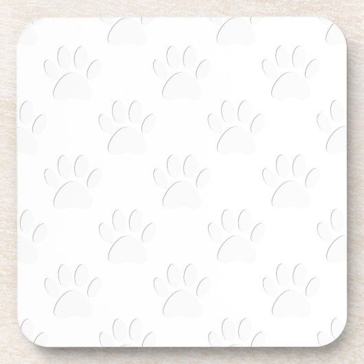 Muster für Papierschnitt Untersetzer (Vorderseite)