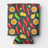 Muster für Paprikaschoten für Hot Chili Dosenkühler (Vorderseite)