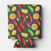 Muster für Paprikaschoten für Hot Chili Dosenkühler (Rückseite)