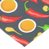 Muster für Paprikaschoten für Hot Chili Kurzer Tischläufer (Ecke)