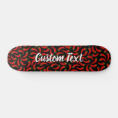 Muster für Paprikaschoten für Hot Chili Skateboard (Horizontal)