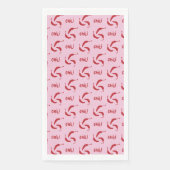 Muster für Paprikaschoten mit rotem Chili Serviette (Vorderseite)