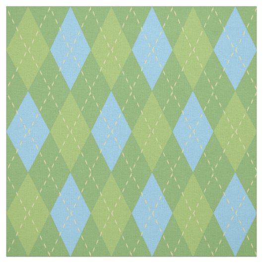 Muster für Pastellblau und grüne Raute Stoff (Muster)