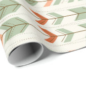 Muster für Pastellfarben-Tribal-Pfeil Geschenkpapier (Rolleneckpunkt)