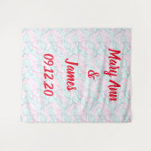 Muster für personalisierte Blätter Wandteppich (Vorderseite (Horizontal))