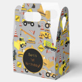 Muster für personalisierte LKW Geschenkschachtel (Geöffnet)