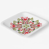 Muster für Personalisierte Namen Pappteller (Gewinkelt)