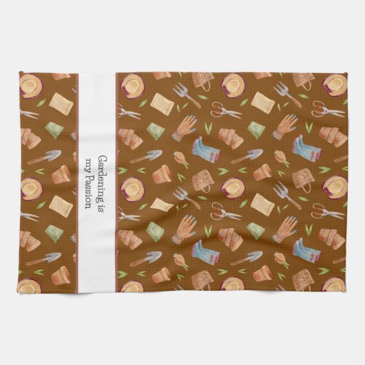 Muster für personalisierte Schokolade Geschirrtuch (Horizontal)