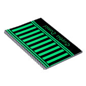 Muster für personalisierte Streifen Notizblock (Rechte Seite)