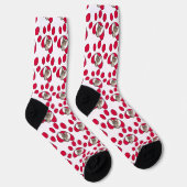 Muster für personalisiertes Cat- oder Hundeschlitt Socken (Rechts)