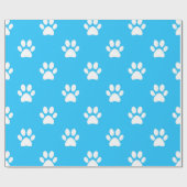 Muster für Pet Paws Geschenkpapier (Flach)