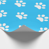 Muster für Pet Paws Geschenkpapier (Ecke)