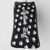 Muster für Pet Paws Golf Head Cover Headcover (Rotieren 90)