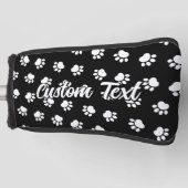 Muster für Pet Paws Golf Head Cover Headcover (Vorderseite)