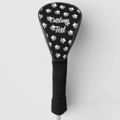 Muster für Pet Paws Golf Headcover (Vorderseite)