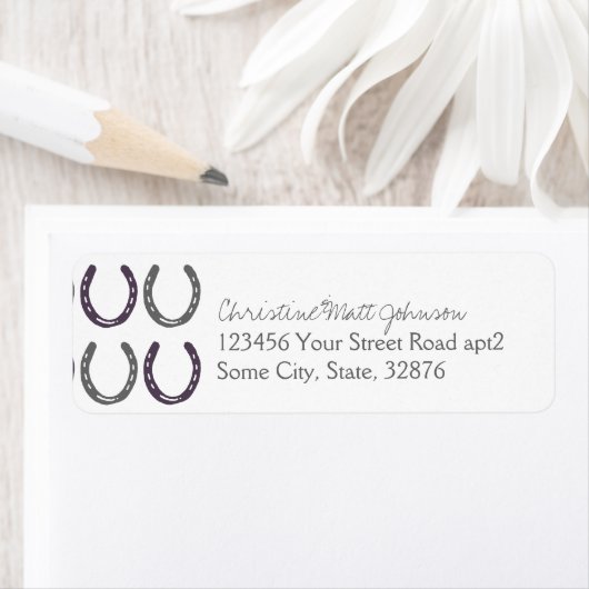 Muster für Pferdeschuhe (Insitu)