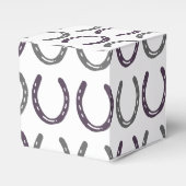 Muster für Pferdeschuhe Geschenkschachtel (Vorderseite)