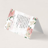 Muster für Praktika Visitenkarten (Vorderseite)