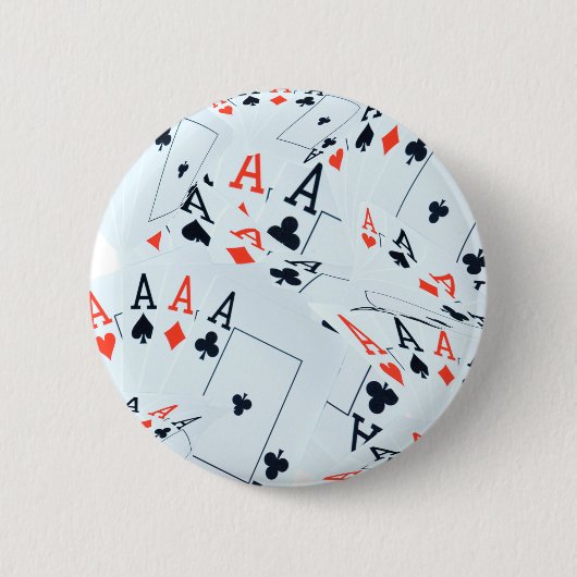 Muster für Quad Aces Poker Cards, Button (Vorderseite)