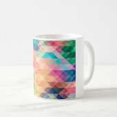 Muster für Quadrate und Tiles Kaffeetasse (VorderseiteRechts)