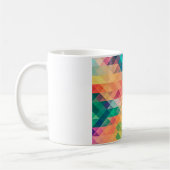 Muster für Quadrate und Tiles Kaffeetasse (Links)