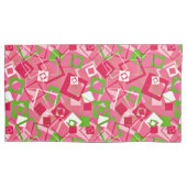 Muster für Re-Re-Quadrate Kissenbezug (Vorderseite)