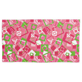 Muster für Re-Re-Quadrate Kissenbezug