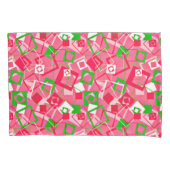 Muster für Re-Re-Quadrate Kissenbezug (Vorderseite)