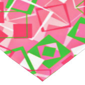 Muster für Re-Re-Quadrate Mittelgroßer Tischläufer (Ecke)